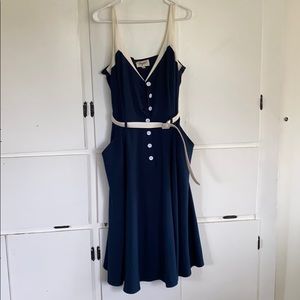 Tatyana button up dress - XL